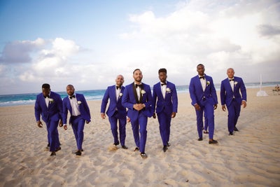Bridal Bliss: Antonio And Alexis Brought Chic To The Beach For Their Gorgeous Wedding Day